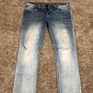 Rock Revival Mens Jeans Size 34/32